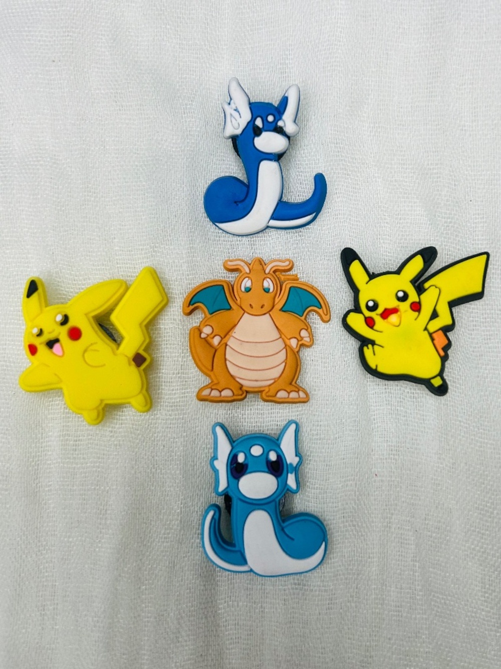 Pokemon Croc Charms, Jibbitz - Set #56